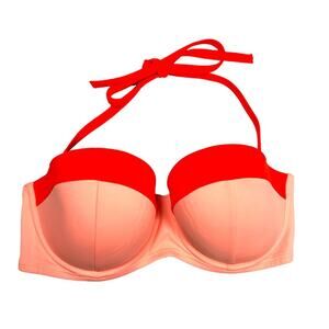 Victoria's Secret‎ Bikini Top Padded Underwire Balconette Convertible Strapless